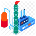 Industriegas Gasfeuer Erdgas Icon