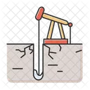 Industrielles Bohren  Symbol