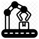 Industrieroboter Roboterarm Roboter Symbol