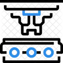 Industrie Roboter Kran Symbol