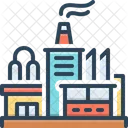 Industry Factory Manufacture Icon