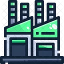Industry Factory Plant Icon