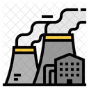 Buildings Industry Nuclear Icon