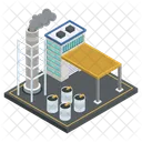 Manufactory Factory Industry Icon