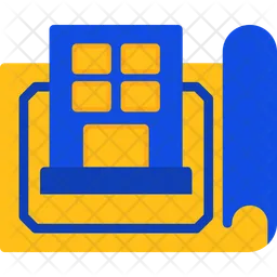 Industry Blueprint  Icon