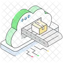 Industry Cloud Conveyor Cloud Service Icon