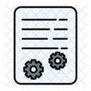 Document Management Gear Icon