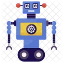Industry Robot Monitoring Robot Mechanical Robot Icon
