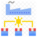 Hub Industrial Center Icon