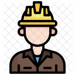 Industry Worker  Icon
