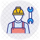 Industry Worker Engineer Industry Icon