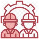 Industry Worker  Icon
