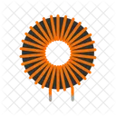 Indutor Circuito Ícone