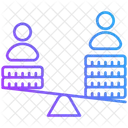 Money Equality Justice Icon