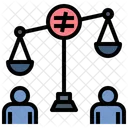 Inequality Bias Unjust Icon