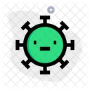 Inexpresivo Emoji De Coronavirus Coronavirus Icono