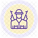Infantry Military Soldiers Icon