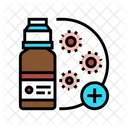 Infecção por medicamento  Ícone