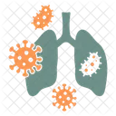 Infecção pulmonar  Ícone