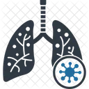 Infecção pulmonar  Ícone