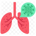 Infecção pulmonar  Ícone