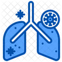 Infecção pulmonar  Ícone