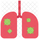 Infecção pulmonar  Ícone