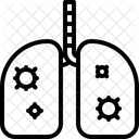 Infecção pulmonar  Ícone