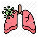 Infección de los pulmones  Icono