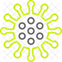 Infeccion Virus Coronavirus Enfermedad Corona Transmision Bacterias Epidemia Covid Propagacion Icon