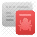 Infected Webpage Bug Icon
