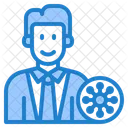 Doctor Virus Covid Icon