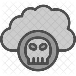 Infected Cloud  Icon