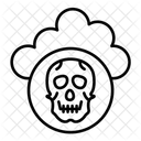 Infected Cloud Icon