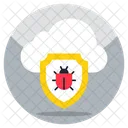 Infected Cloud Security Icon