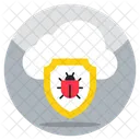 Infected Cloud Security  Icon