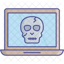 Infected Computer  Icon