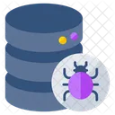 Infected Database Infected Db Database Bug Icon