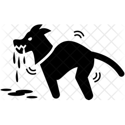 Infected dog Icon