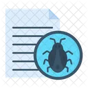 Infected Folder File Virus Data Virus Icon