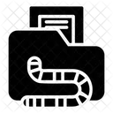 Infected File Infected Folder File Virus Icon