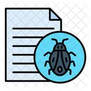 Infected Folder File Virus Data Virus Icon
