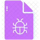 Infected File Infected Folder File Virus Icon