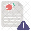 Infected Folder File Virus Data Virus Icon