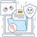 Infected File Infected Folder File Virus Icon