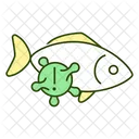Marine Infected Fish Icon