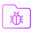 Infected Folder Virus Folder Malware Folder Icon
