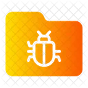 Infected Folder Virus Folder Malware Folder Icon