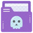 Infected Hacked Folder Icon