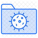 Infected Folder Folder Bug Icon